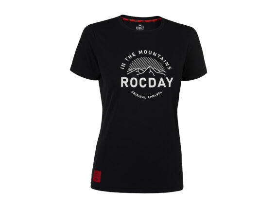 Rocday Monty WMN black t-shirt