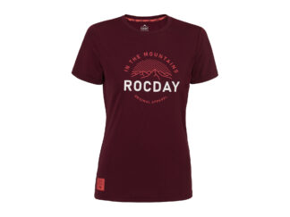 Rocday Monty WMN burgundy t-shirt