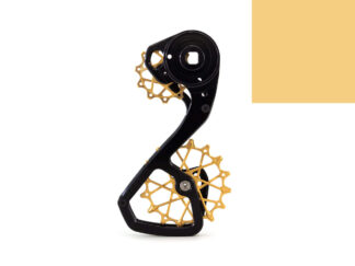 Cage med trinsehjul Garbaruk SRAM Force AXS 12sp (yellow cage)