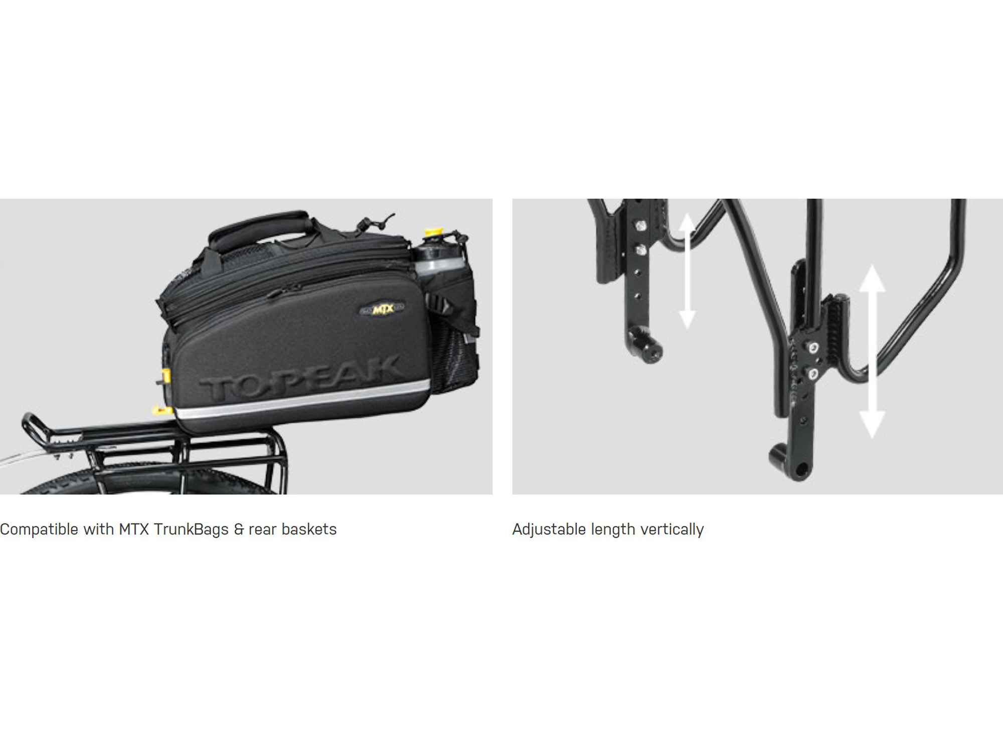 Topeak Uni SuperTourist DX Disc bagasjebrett - Bilde 2
