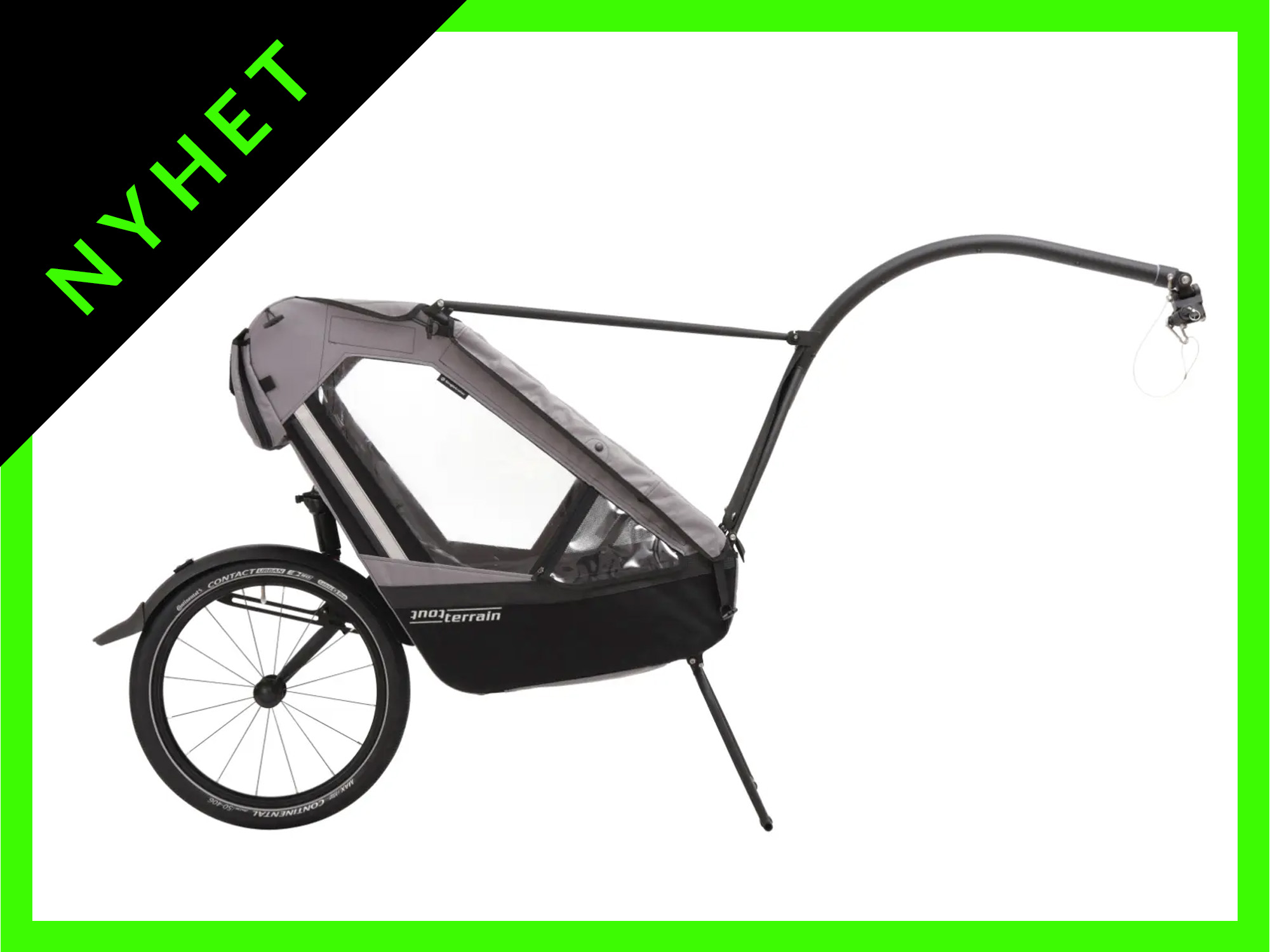 Tout Terrain Singletrailer II Touring tilhenger nyhet
