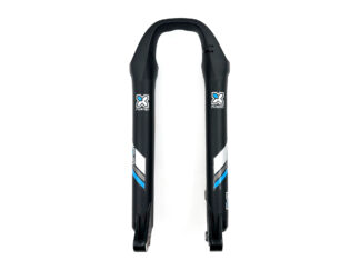 X-Fusion Velvet flat black 15mm lower legs