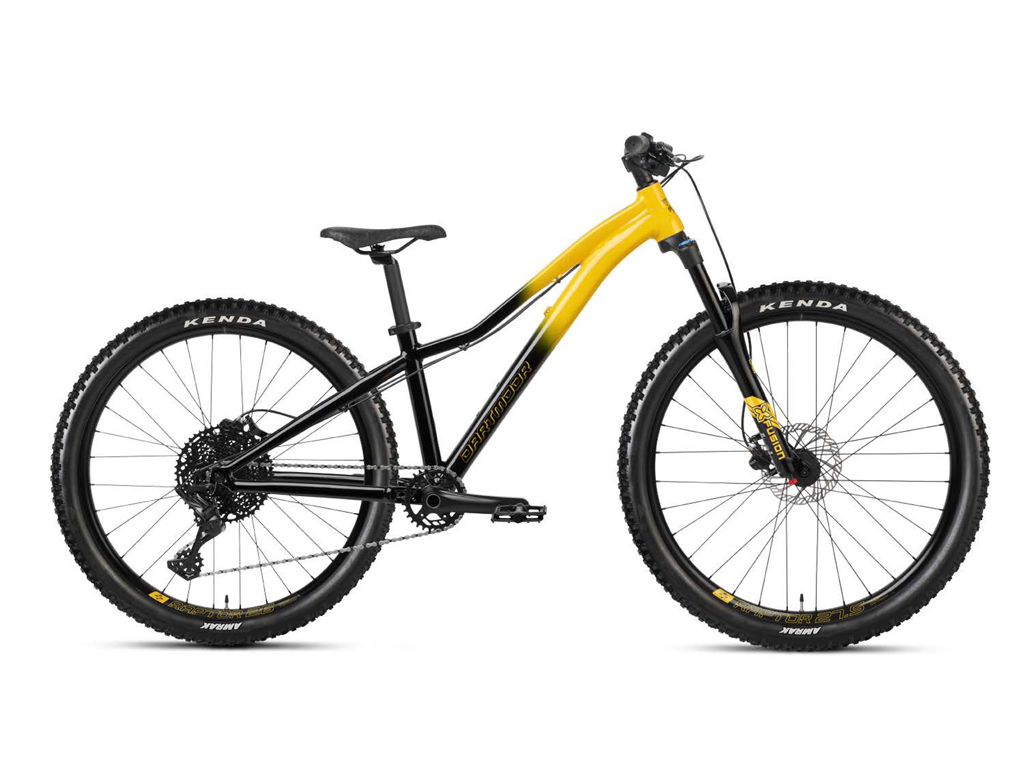 Dartmoor Sparrow Jr L 27.5/26 glossy yellow/black barnesykkel nyhet