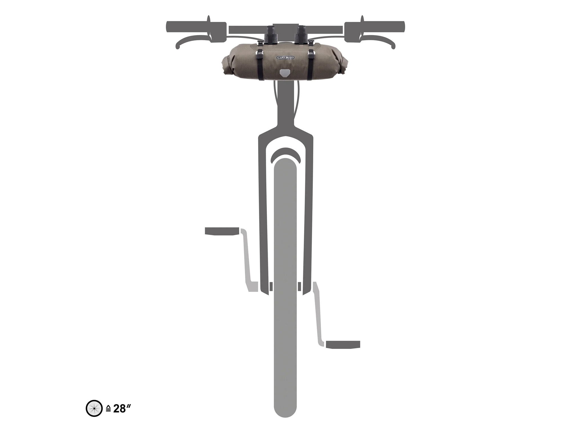 Ortlieb handlebar-pack velcro 9l styreveske - Bilde 12