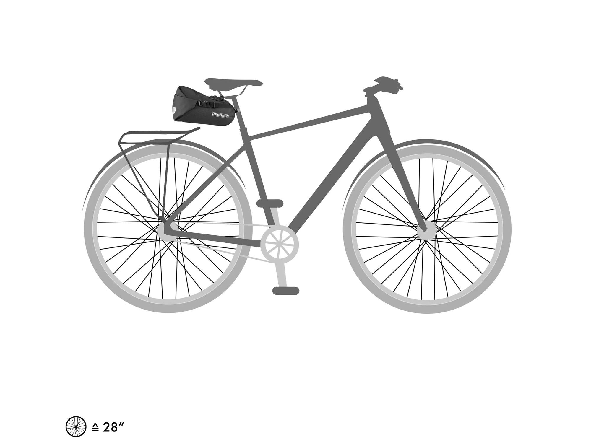 Ortlieb saddle-bag velcro sideveske