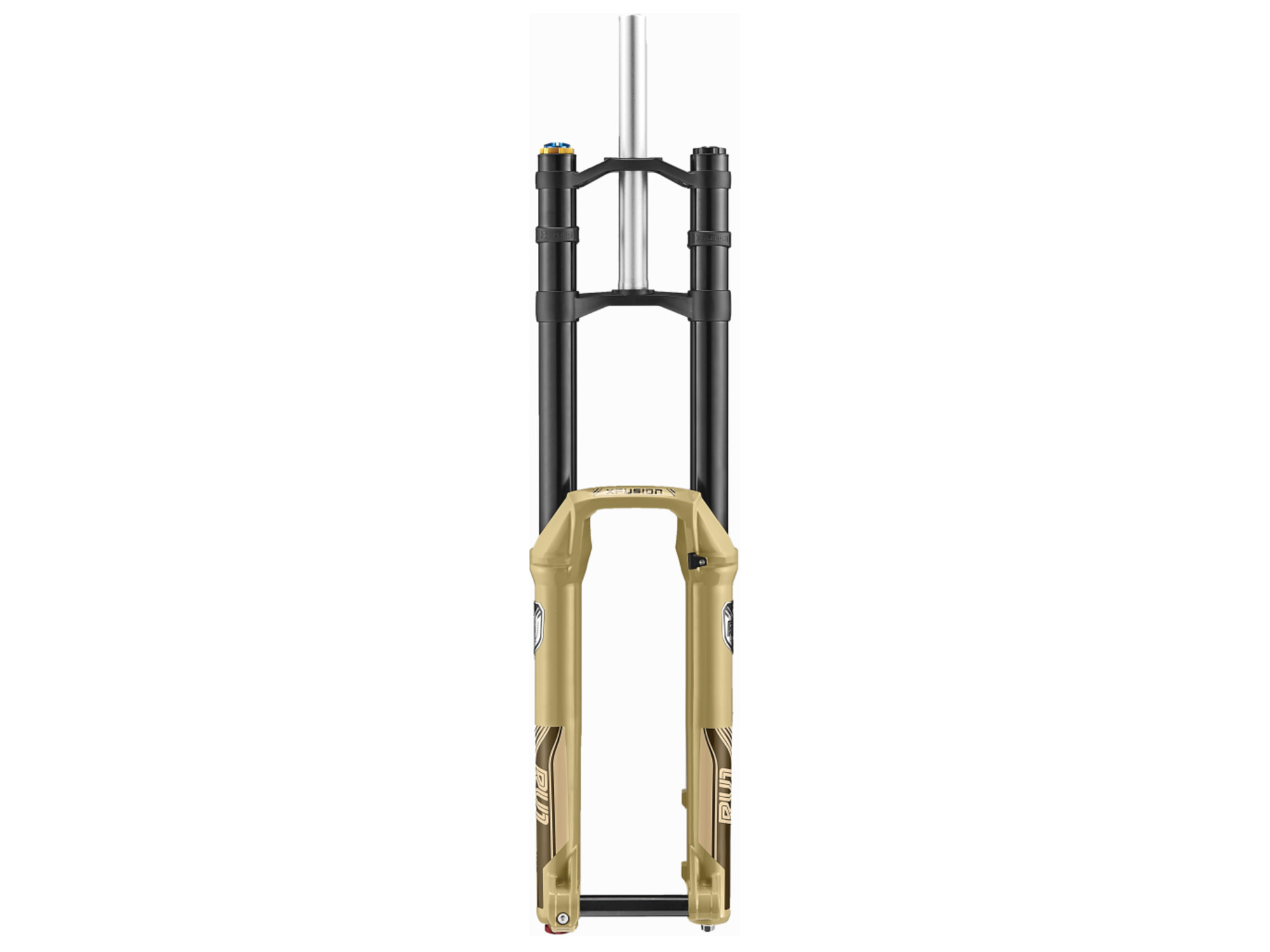 X-Fusion RV1 38 HLR 29:27.5 20x110mm 200mm gaffel (sand, 46mm offsett)