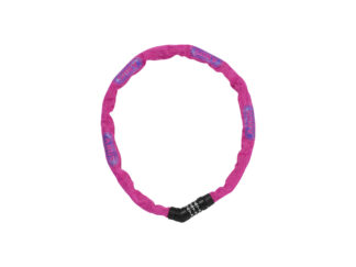 Abus 4804C kjettinglås m. kode rosa