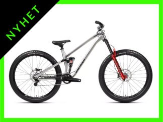 Dartmoor Jibbird PRO 27.5 glossy brushed silver fulldempet
