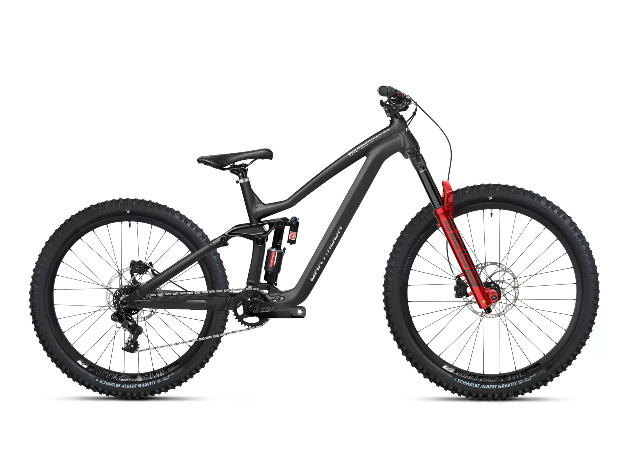 Dartmoor Thunderbird FR PRO GX 29/27.5 matt midnight black freeride fulldempet