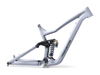 Dartmoor Thunderbird Superenduro ramme + X-Fusion H3C RCP 205x65mm matt cool grey