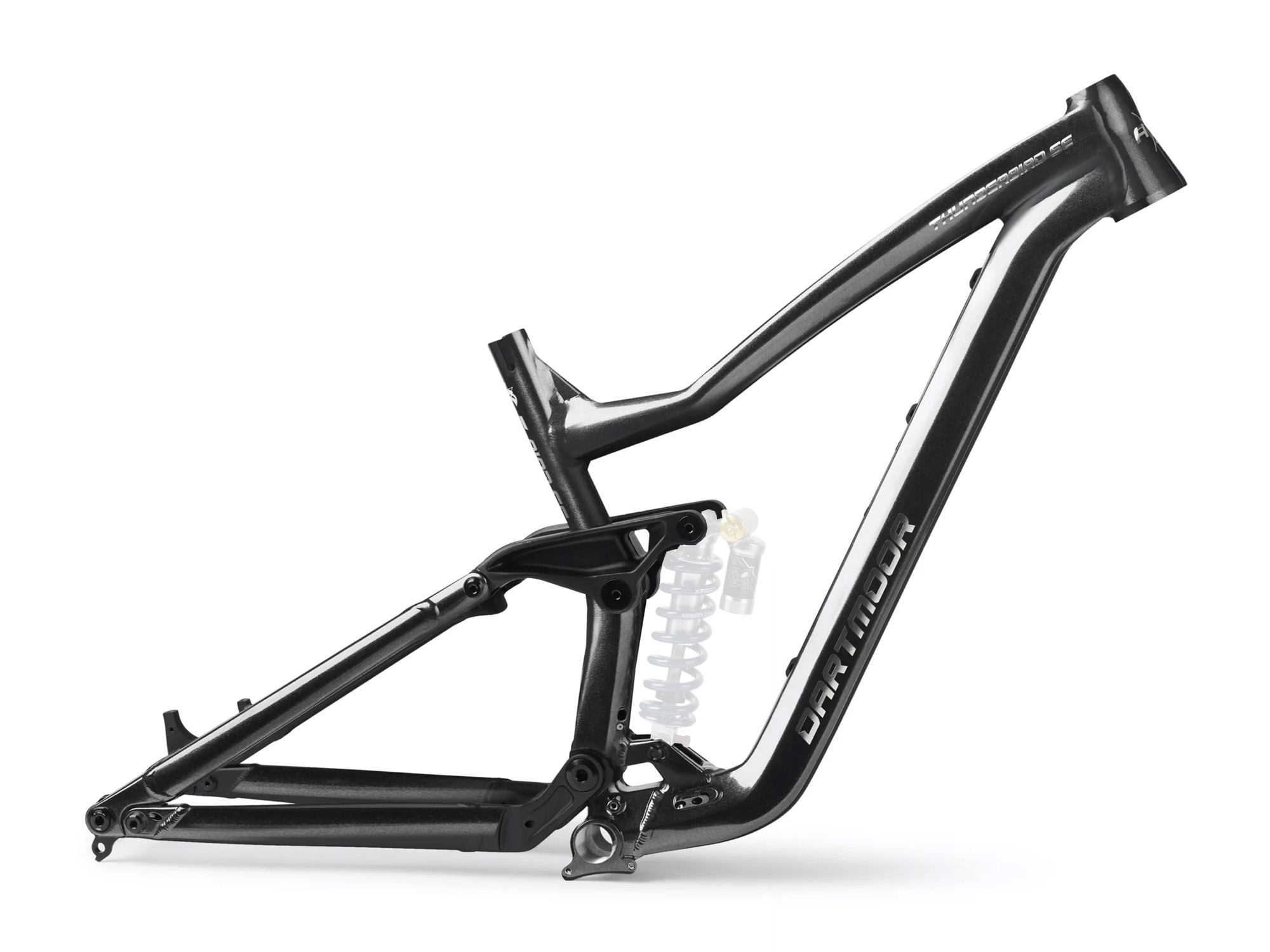 Dartmoor Thunderbird Superenduro ramme glossy anthracite flash