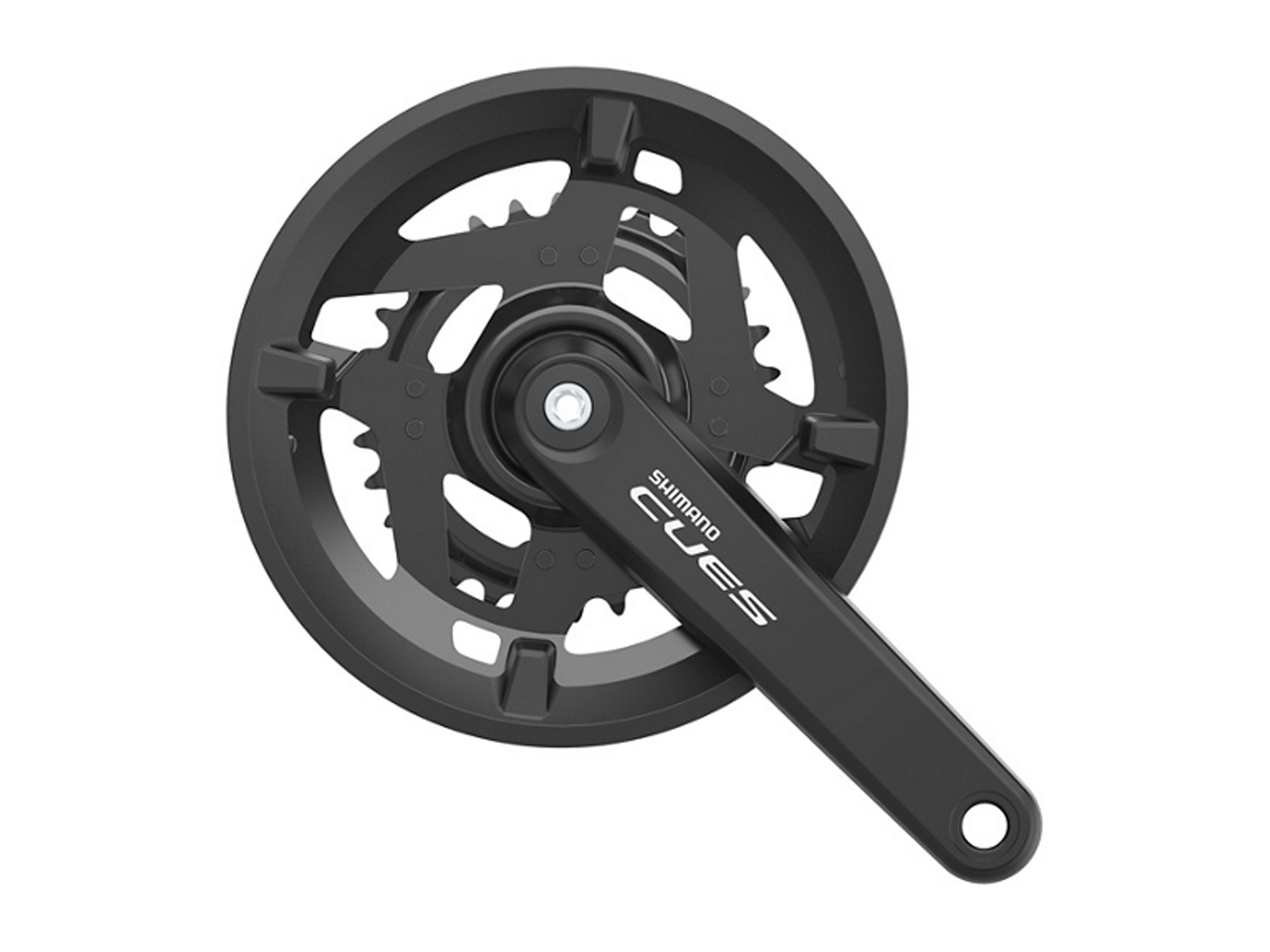Shimano Cues FC-U4010-2 46-32T 9/10sp kranksett m. kjedering