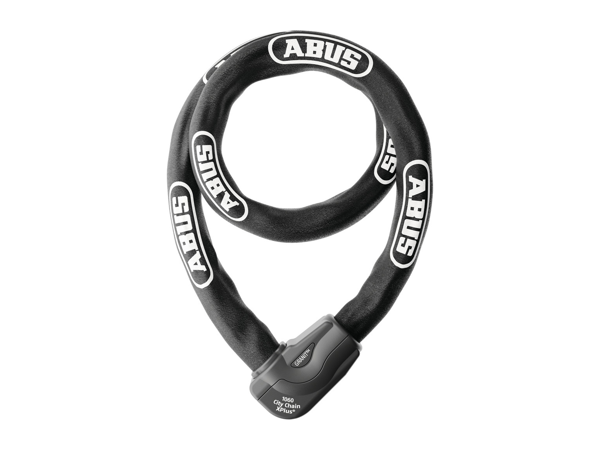 Abus GRANIT™ CityChain XPlus™ 1060/140 black kjettinglås