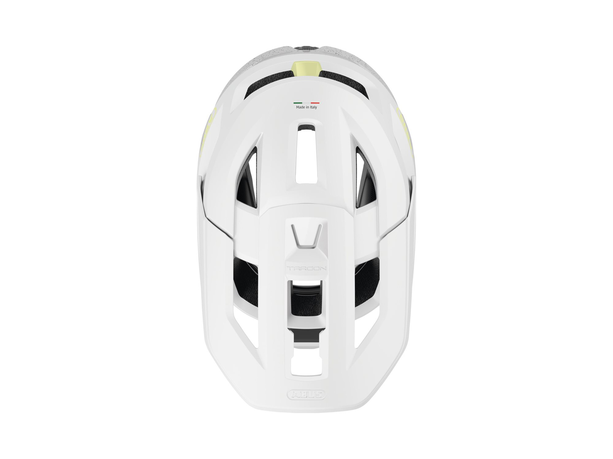Abus Targon MIPS lemon white fullface-hjelm