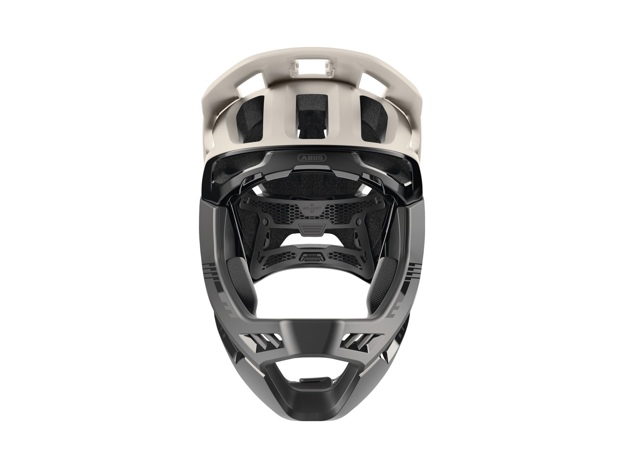 Abus Targon MIPS sand beige fullface-hjelm