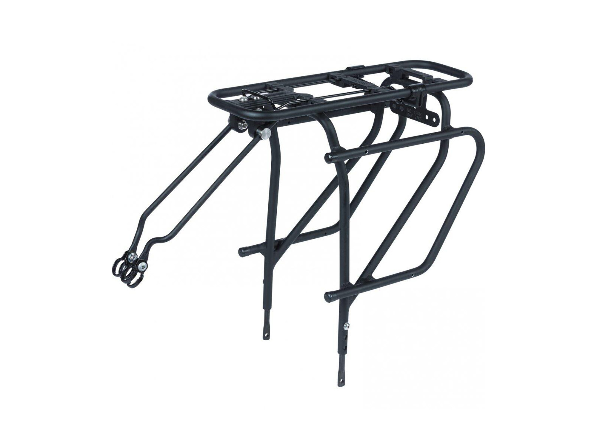 Basil MIK 26-29" m/bøyle, sort, alu bagasjebrett