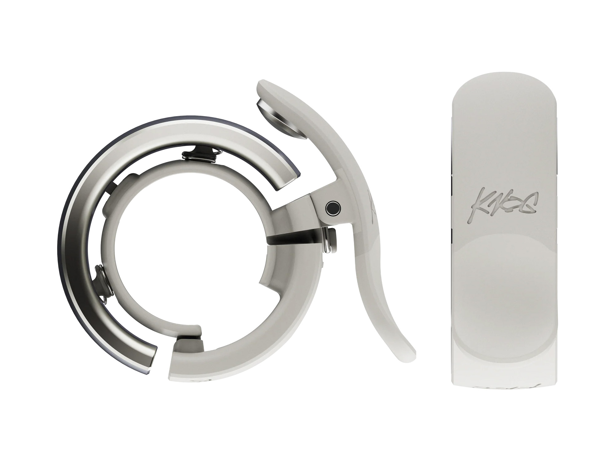 Knog Oi Prima primer grey ringeklokke