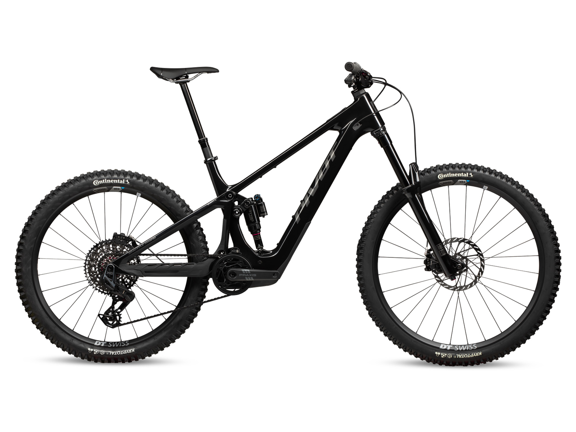 Pivot Shuttle AMP'D Pro X0 Eagle Transmission el-fulldempet svart