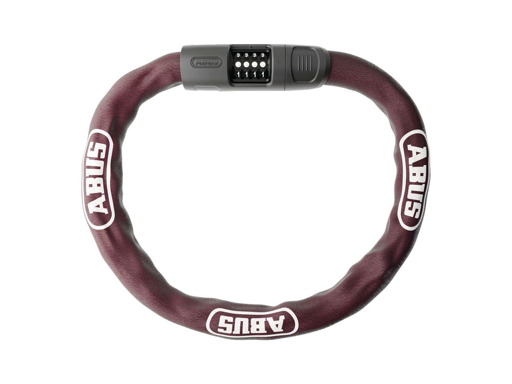 Abus 8808C 85cm kjettinglås russet red