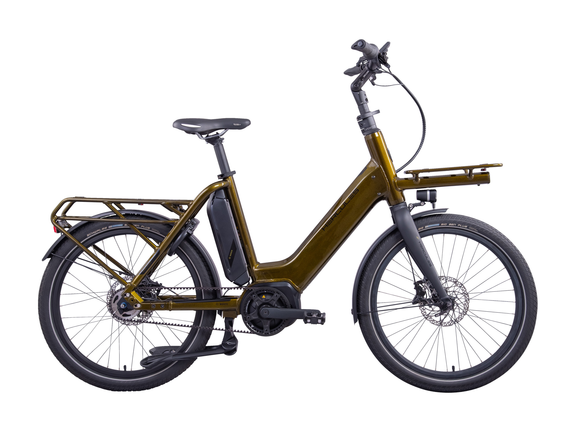 Hercules Rob Cargo F5 545Wh 24" lastesykkel (ultimacy moss-glossy)