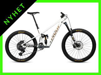 Pivot Firebird v5 Ride GX Eagle Transmission fulldempet white gold nyhet