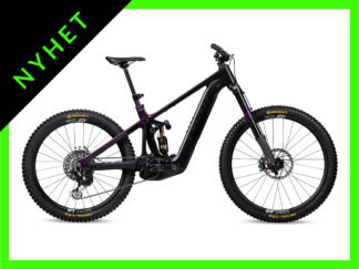 Pivot Shuttle LT karbon el-fulldempet black/purple