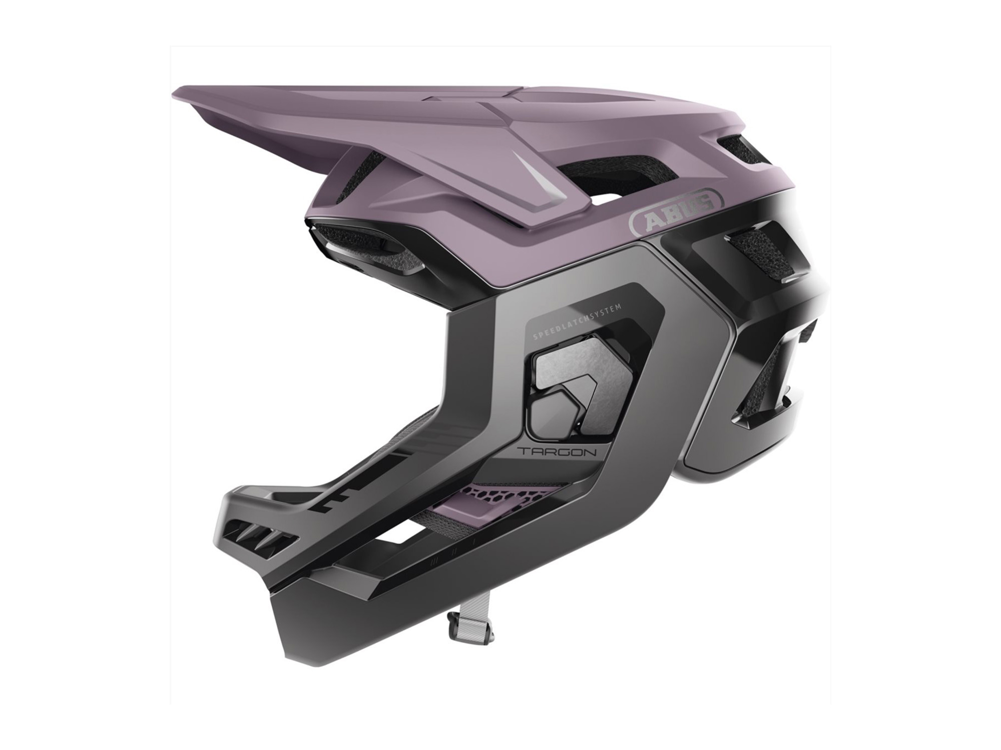 Abus Targon MIPS ash purple fullface-hjelm