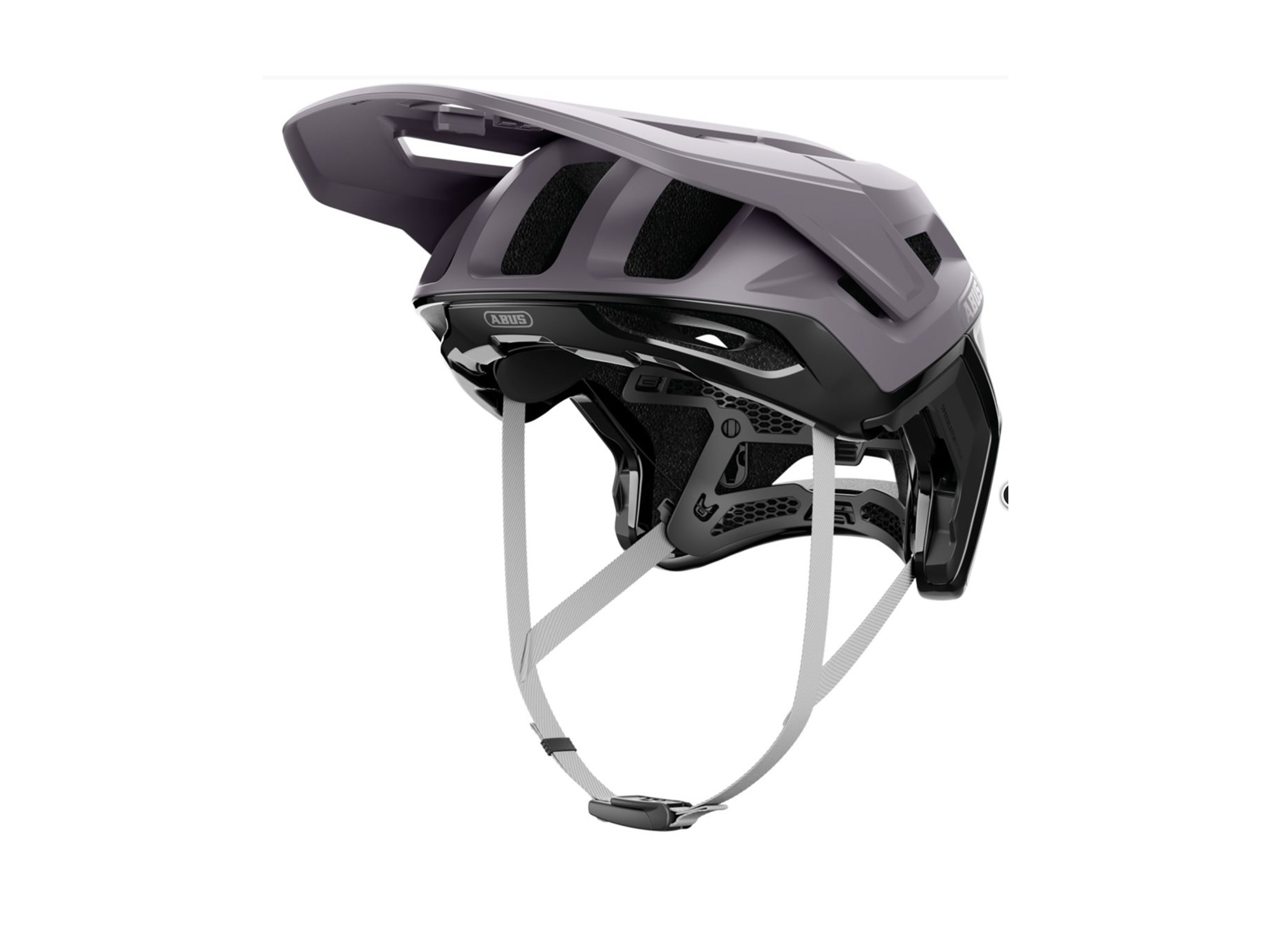 Abus Targon MIPS ash purple fullface-hjelm
