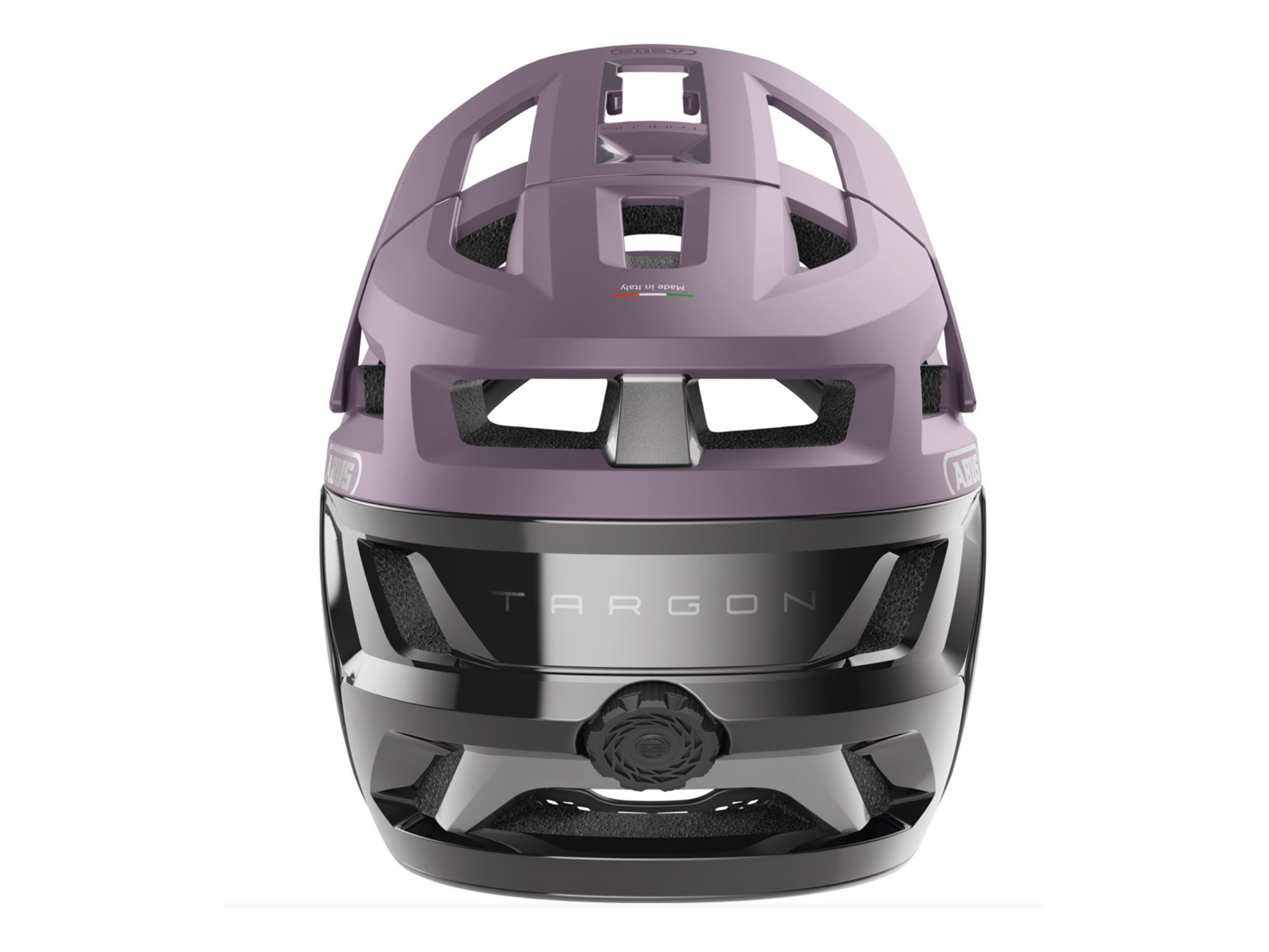 Abus Targon MIPS ash purple fullface-hjelm