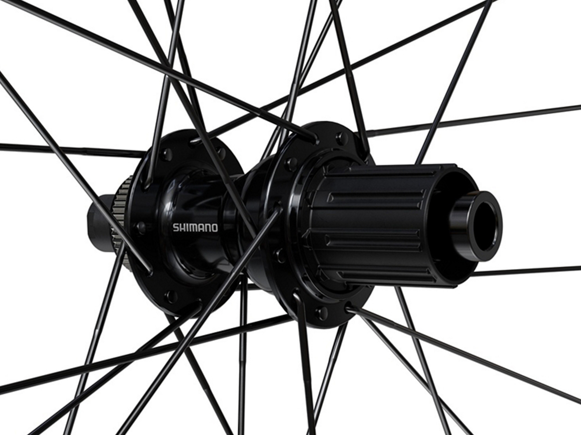 Shimano WH-RX180 12x142mm 10/12sp 28 CL HG hjul bak